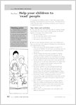 Help your children to 'read' people