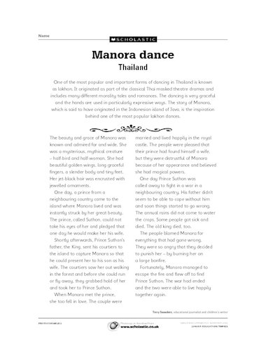 Manora Dance