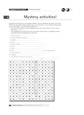 Mystery activities!
