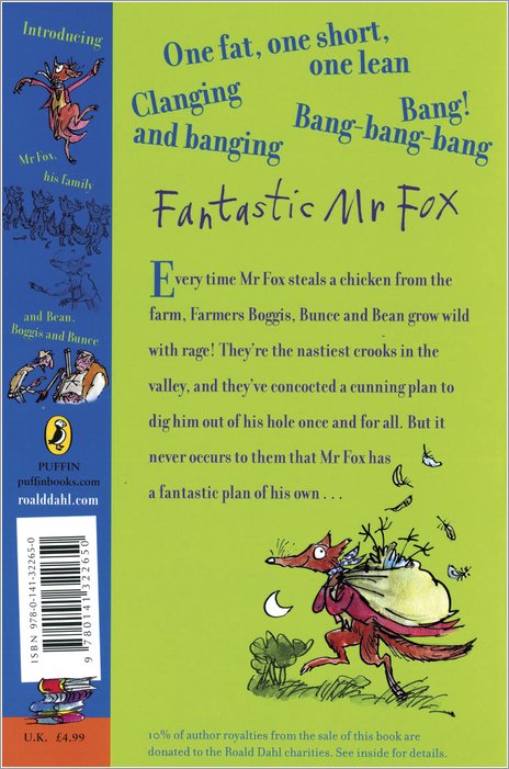 fantastic mr fox picture book