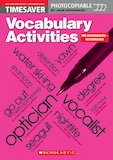 Vocabulary Activities