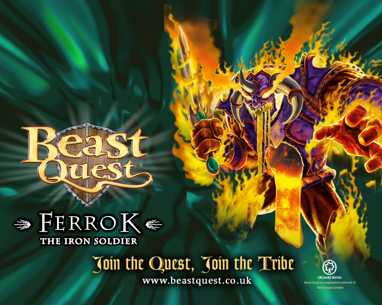 Beast Quest Ferrok Wallpaper  Scholastic Kids39; Club