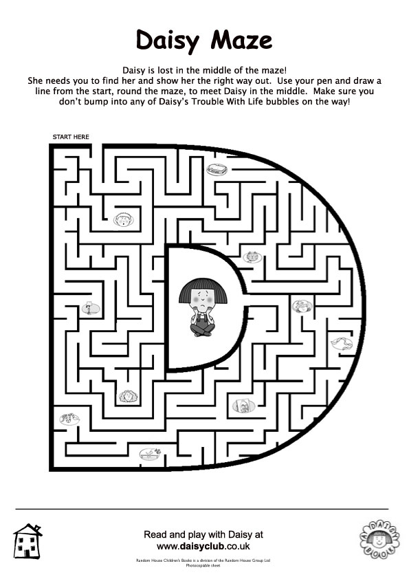Maze To Print