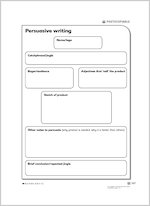 Persuasive writing