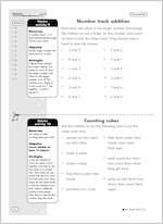 Number track addition & Counting cubes
