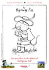 Highway Rat colouring sheet Highway Rat colouring sheet