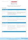 About me observation and assessment chart