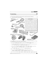 Sport vocabulary
