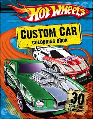 Custom Wheels  on Hot Wheels  Custom Car Colouring Book   Scholastic Book Club