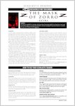 The Mask of Zorro: Resource Sheet and Answers