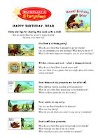 Storytime Notes: Happy Birthday, Bear Storytime Notes: Happy Birthday, Bear