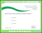 Do you know enough to teach primary school History?