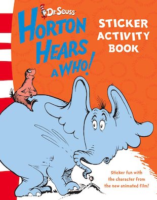 Horton Hears a Who Sticker-Activity Book