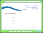 Do you know enough to teach primary school Number?