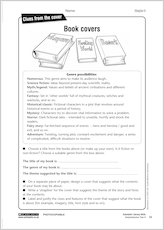 Book Covers from Comprehension: Year 6
