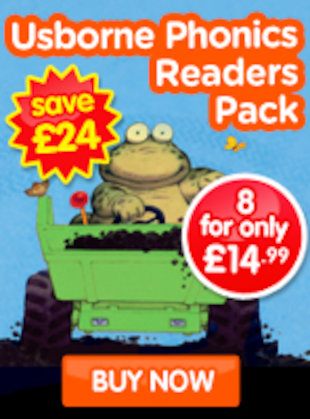 Usborne Phonics Readers Pack - 8 books for only £14.99!