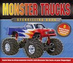 Monster Trucks Stencilling Book