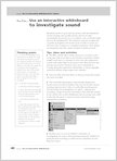 Use an Interactive Whiteboard to investigate sound