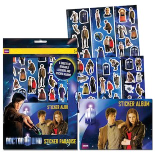 Doctor Who Sticker Paradise