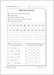 Add and subtract
