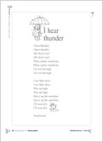 I hear thunder
