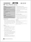 JET: Projects Across the Curriculum Sample Chapter - How Plants Grow