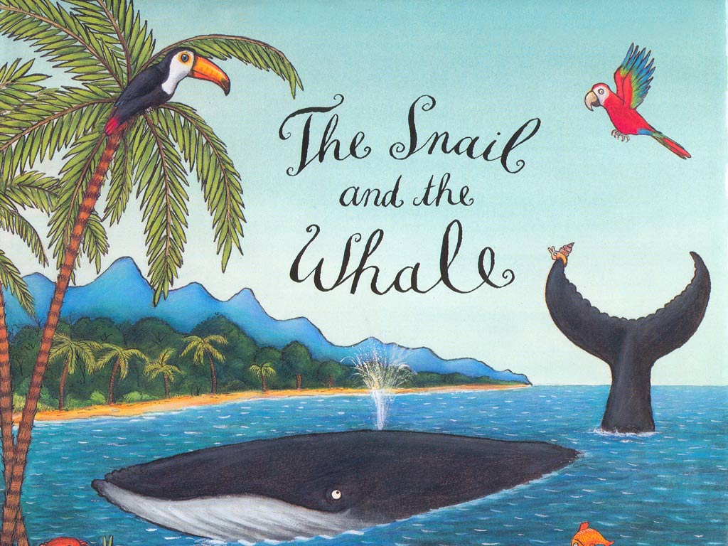 snail and the whale board book