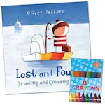 Lost and Found Drawing and Colouring Book