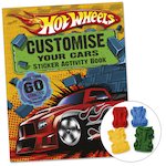 Hot Wheels: Customise Your Cars Sticker Activity Book