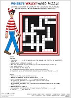 Where's Wally Crossword