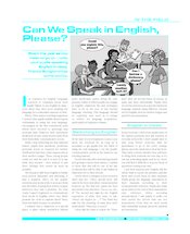 Can We Speak in English, Please?