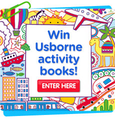 Win Usborne activity books!  Enter here...