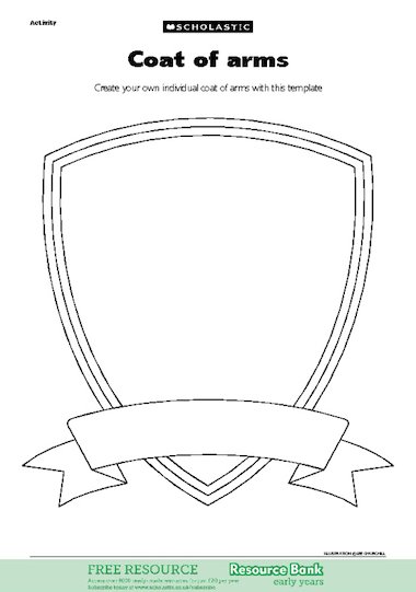 Blank Crest Template