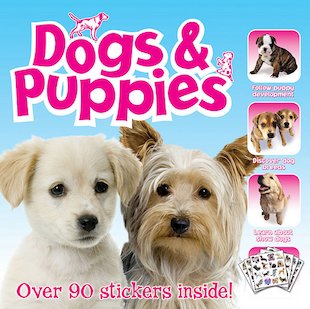 Dogs and Puppies Sticker Book