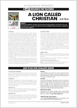 A Lion Called Christian: Resource Sheet & Answers