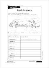 Create the adverb from Grammar & Punctuation Year 4