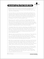 Account of the first world war