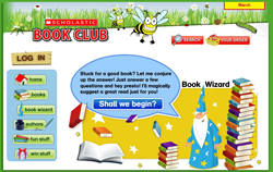 Screen grab of Children's Clubs Website