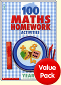 100 Maths Homework Activities Complete Set