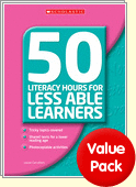 50 Literacy Hours for Less Able Learners Complete Set