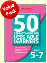50 Literacy Hours for Less Able Learners Complete Set