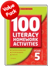 100 Literacy Homework Activities Complete Set