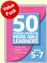 50 Literacy Hours for More Able Learners Complete Set