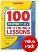 100 Activprimary Whiteboard Lessons Complete Set