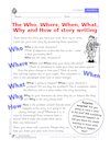 The who, where, when, what, why and how of story writing