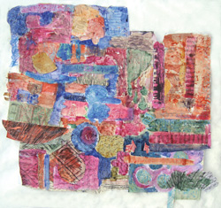 collage and painting collage and painting