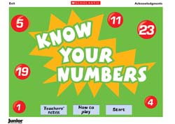 Know your numbers - interactive game Know your numbers - interactive game