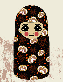 Vintage Russian doll Vintage Russian doll