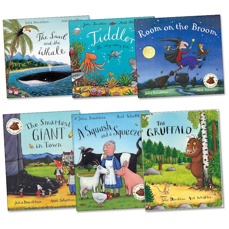 Julia Donaldson and Axel Scheffler Pack - Scholastic Kids' Club