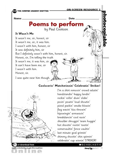 download books free for english reading aloud class to Cookson with perform by poems Paul great your Two